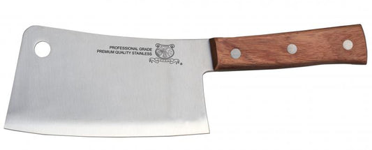 Omcan 10558 6-inch Cleaver with Wooden Handle