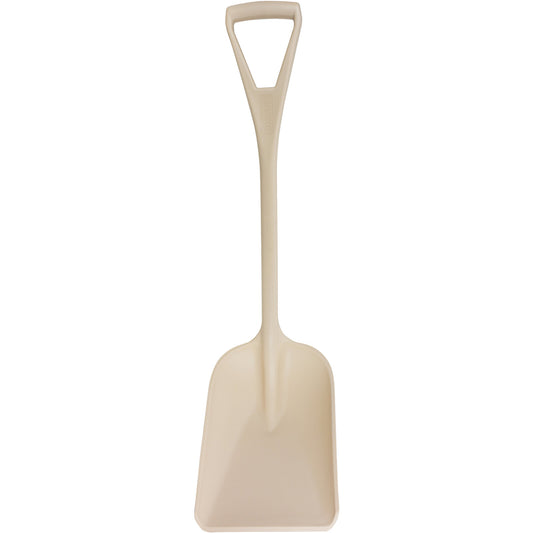 Carlisle 41076EC25 10" x 13.75" Tan Sparta Sanitary Shovel