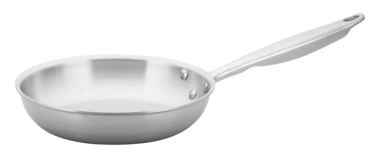 Winco TGFP-8 8" Stainless Steel Triply Fry Pan