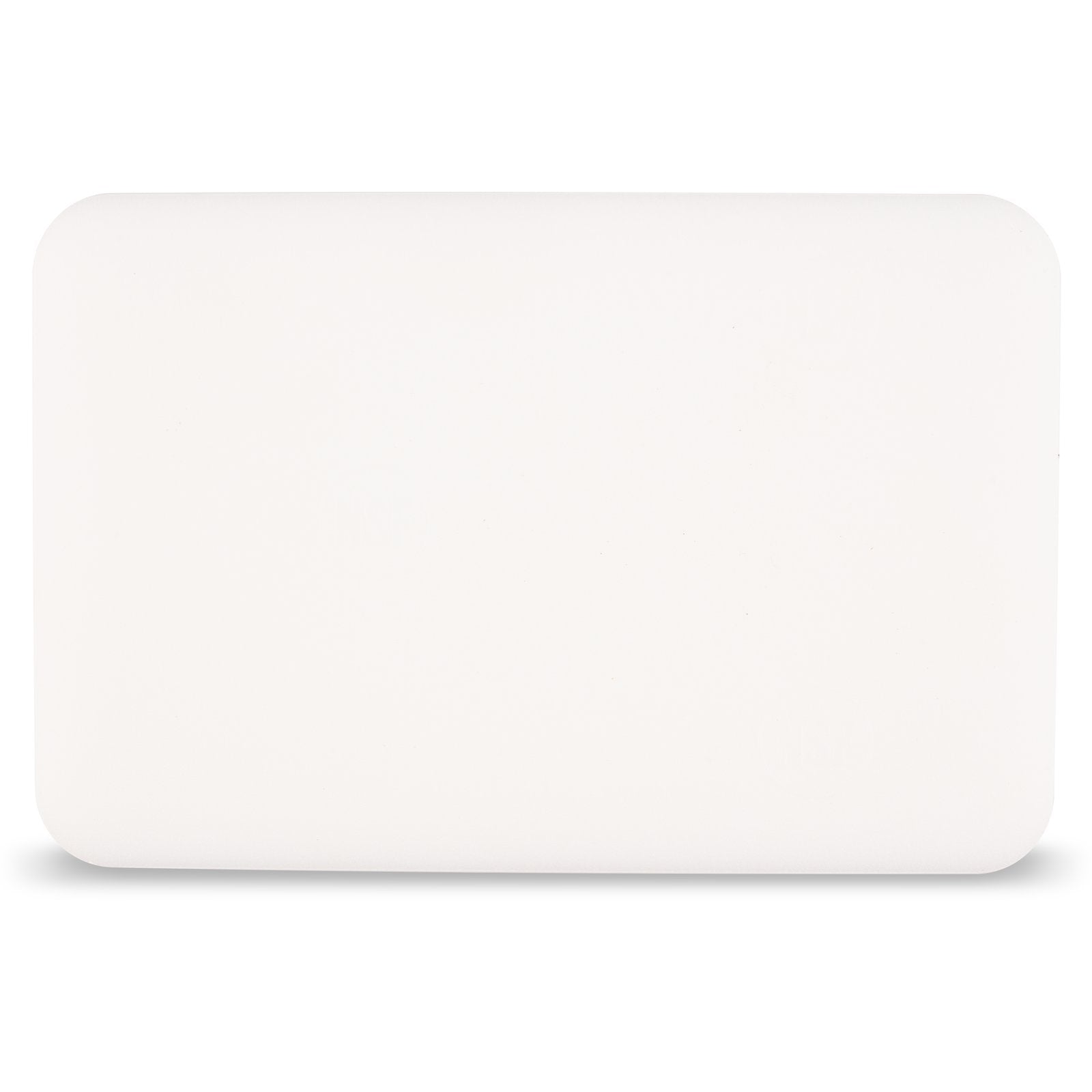 San Jamar CB6912WH 6" x 9" x 0.5" White Kolor Cut Cutting Board