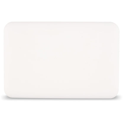 San Jamar CB6912WH 6" x 9" x 0.5" White Kolor Cut Cutting Board