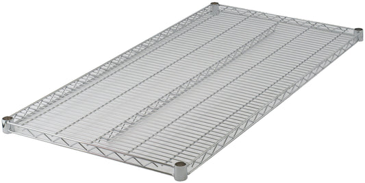 Winco VC-2460 24" x 60" Chrome-Plated Wire Shelf
