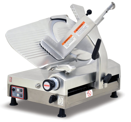 Omcan 13645 13" Blade Gear-Driven Automatic Slicer