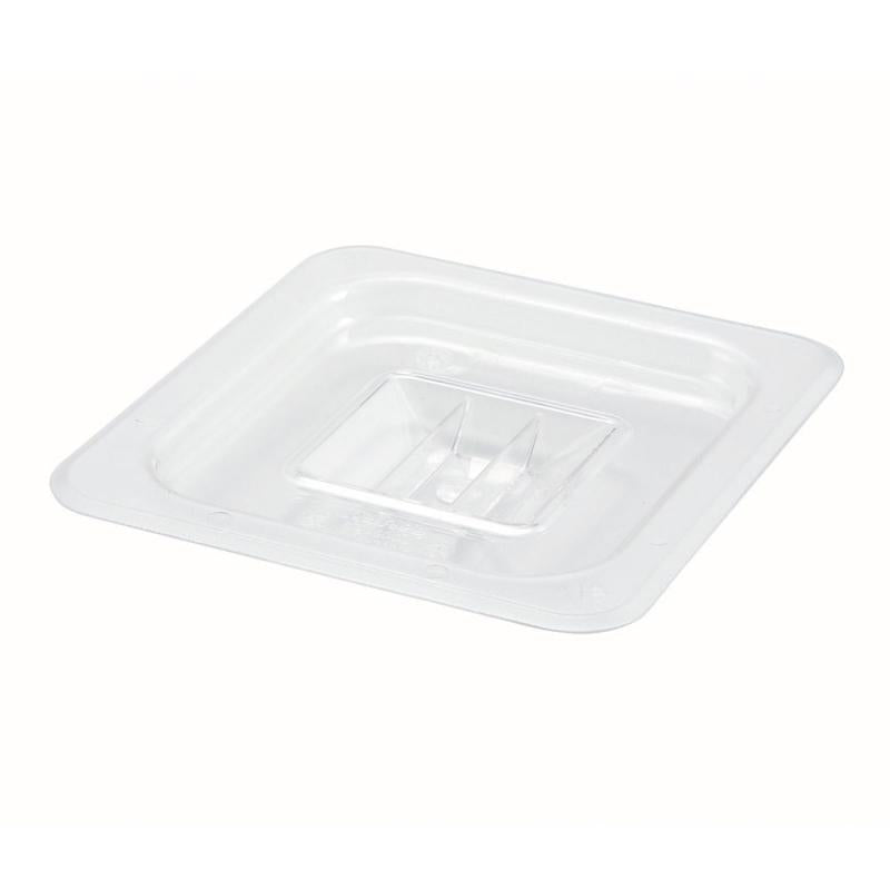 Omcan 80015 Clear Polycarbonate Solid Cover for 1/6 size Food Pans