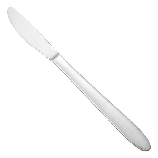 Winco 0019-08 Flute Dinner Knife, Heavyweight