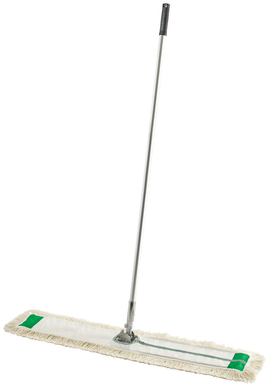 Winco DM-36 36" x 5" White Dust Mop Set