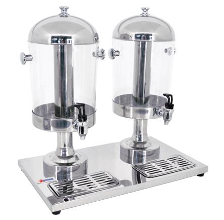 Omcan 19479 16 Qt Double Ice-Cooled Juice Dispenser