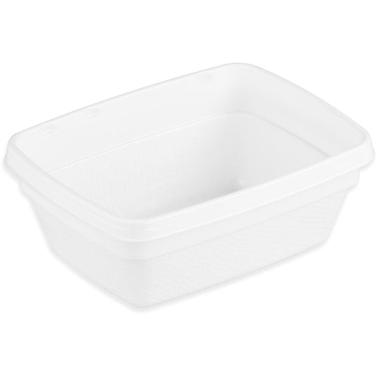 Dinex DXTT20 8 oz White Rectangular Soup Bowl (1000/cs)