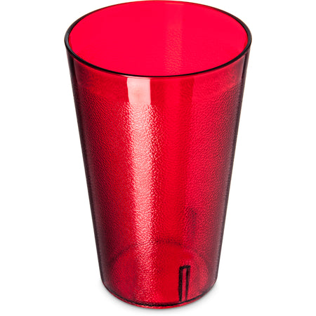 Carlisle 553210 32 oz Ruby SAN Stackable Plastic Tumbler