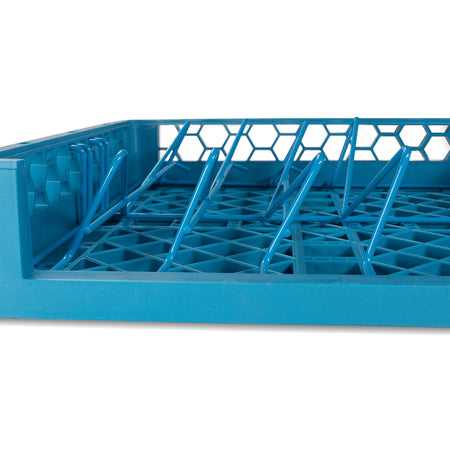 Carlisle RSP14 Carlisle Blue Polypropylene OptiClean Bakery Tray & Sheet Pan Rack 3.25