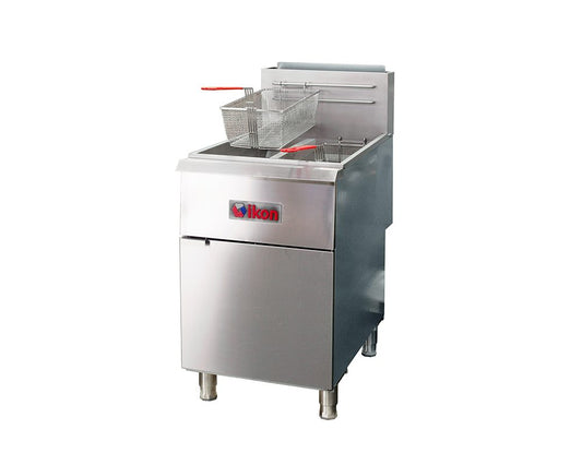 Ikon IGF-40/40 LP 40 lbs 20.9" Split Pot Fryer