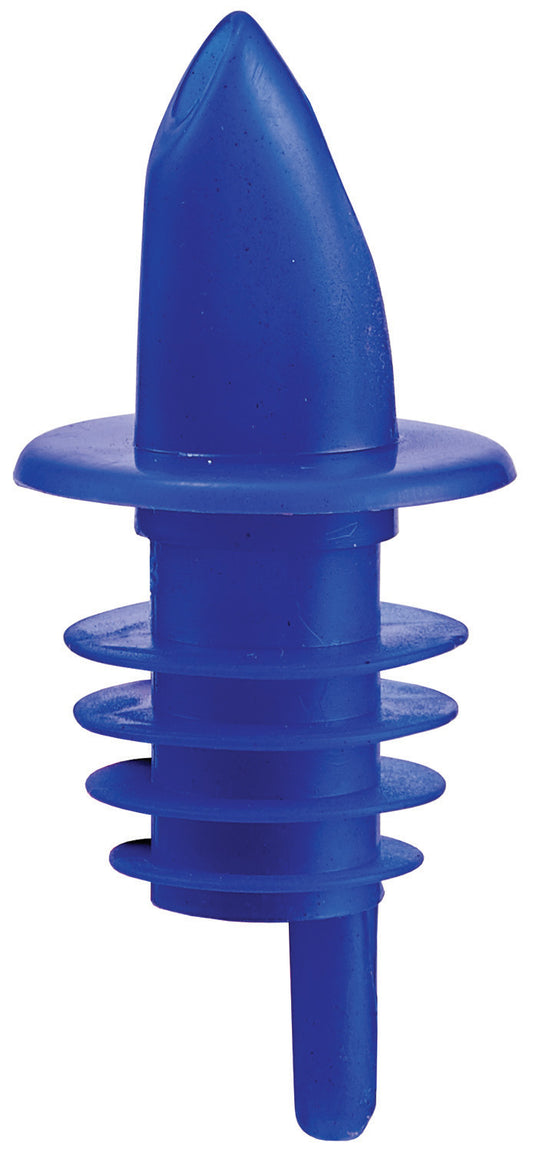 Winco PPR-2B Blue Free Flow Pourers