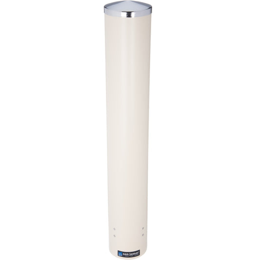 San Jamar C4210PFSD 23.5" Small Plastic Pull-Type Foam Cup Dispenser