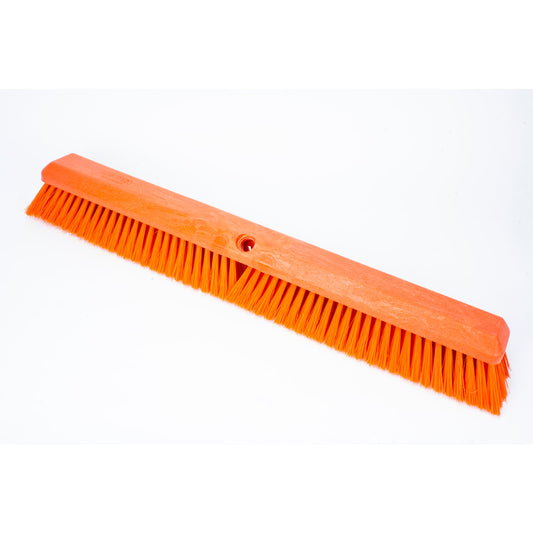 Carlisle 41891EC24 24" Orange Color Coded Omni Sweep Push Broom Head