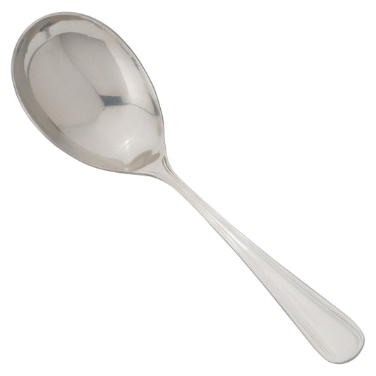 Winco 0030-21 Shangarila Large Bowl Serving Spoon, 18/8 Extra Heavyweight
