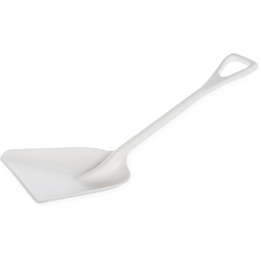 Carlisle 41076EC02 10" x 13.75" White Sparta Sanitary Shovel