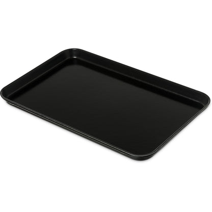 Carlisle 1218FMT309 17 3/4" x 11 7/16" x 3/4" Ebony Fiberglass Market Tray