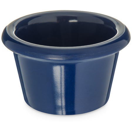 Carlisle S27560 1.5 oz Cobalt Blue Melamine Smooth Ramekin