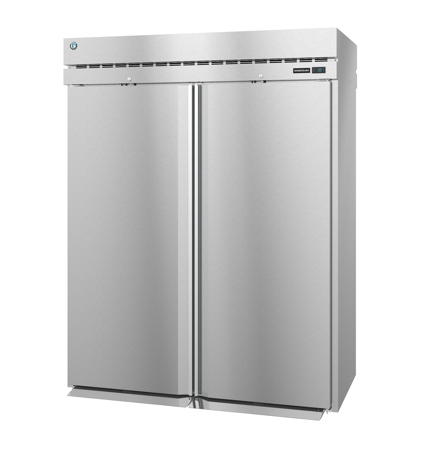 Hoshizaki RN2A-FS Two Section Full Stainless Door with Lock Upright Roll-In Refrigerator