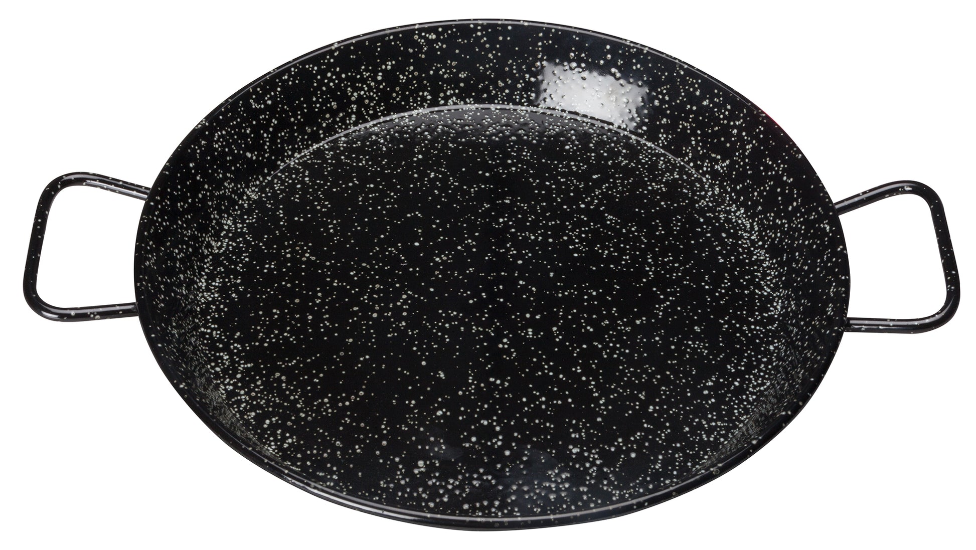Winco CSPP-11E 11" Enameled Carbon Steel (Spain) Paella Pan