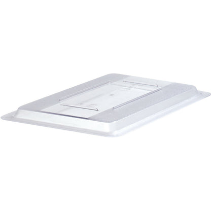 Carlisle 1061707 18" x 12" Clear Polycarbonate StorPlus Food Storage Container Lid
