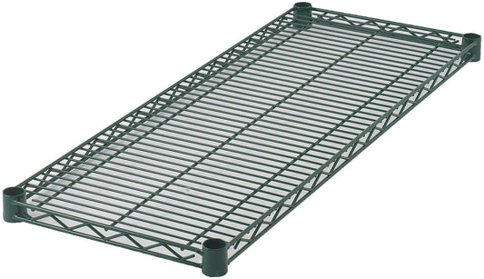 Winco VEX-1448 14" x 48" Epoxy Coated Wire Shelf