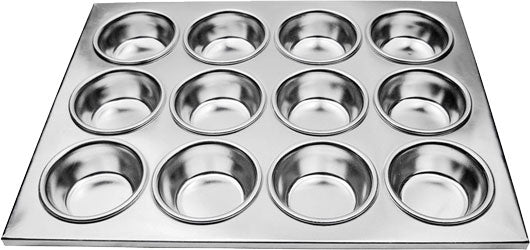 Omcan 80628 Aluminum Muffin Pan