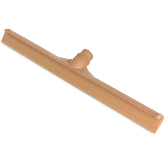 Carlisle 3656725 20" Tan Sparta Single Blade Squeegee