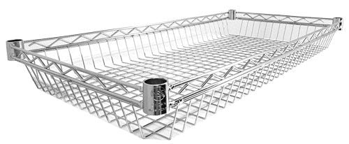 Omcan 47323 18" x 36" Chrome Wire Basket