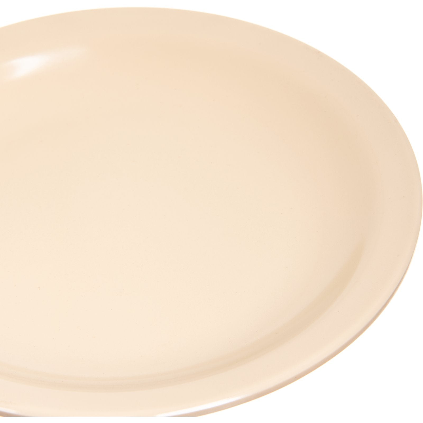 Carlisle KL20525 5.5" Tan Kingline Melamine Bread & Butter Plate