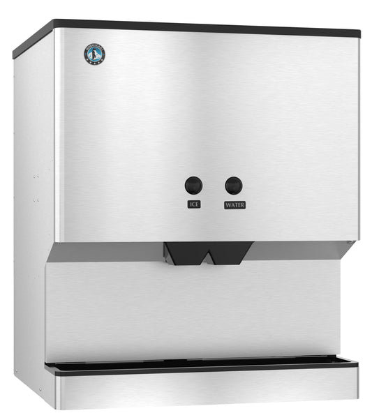 Hoshizaki DM-200B 200 lbs Capacity 30" W Stainless Steel Exterior Ice and Water Dispenser