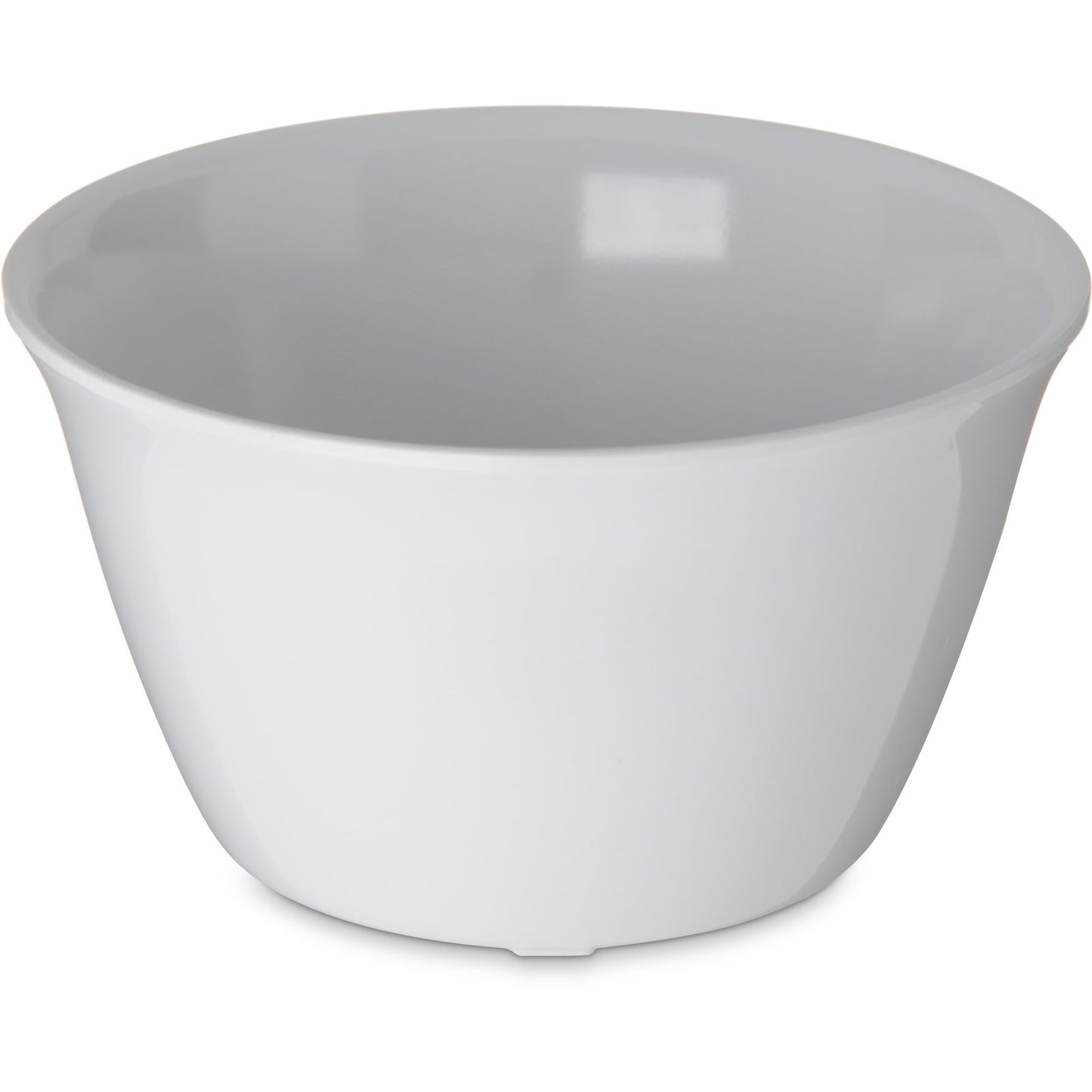 Carlisle 4354002 8 oz White Dallas Ware Melamine Bouillon Cup Bowl