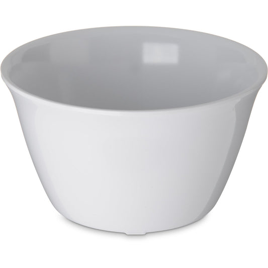 Carlisle 4354002 8 oz White Dallas Ware Melamine Bouillon Cup Bowl