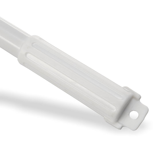 Carlisle 4023000 36" White Plastic Sparta Handle with Reinforced Tip