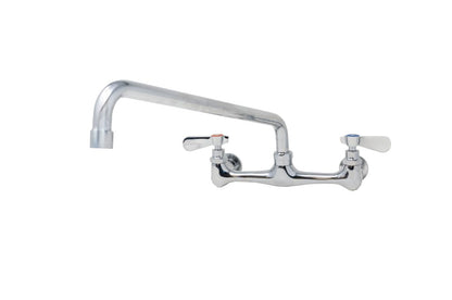 Omcan 47819 Splash Mounted Faucet with 16" Swing Spout and 8" Centers
