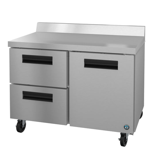 Hoshizaki WR48B-D2 Two Section Stainless Doors Worktop Refrigerator