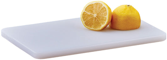 Winco CBWT-610 6" x 10" x 1/2" White Cutting Board