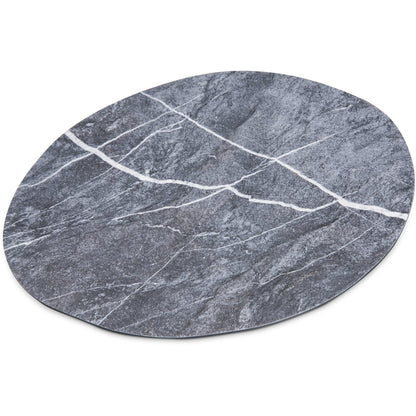 Carlisle 5310572 11" Soapstone Ridge Melamine Rimless Plate
