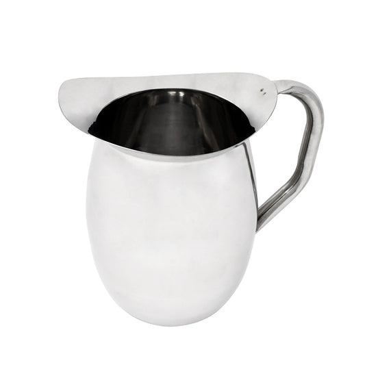 Omcan 80858 2 Qt Stainless Steel Bell Pitcher