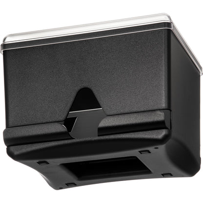 San Jamar ST500 10.5" x 10.5" x 8.5" Black Junior Bulk Straw Dispenser