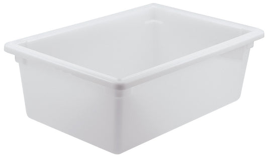 Winco PFFW-9 18" x 26" x 9" White Polypropylene Food Storage Box