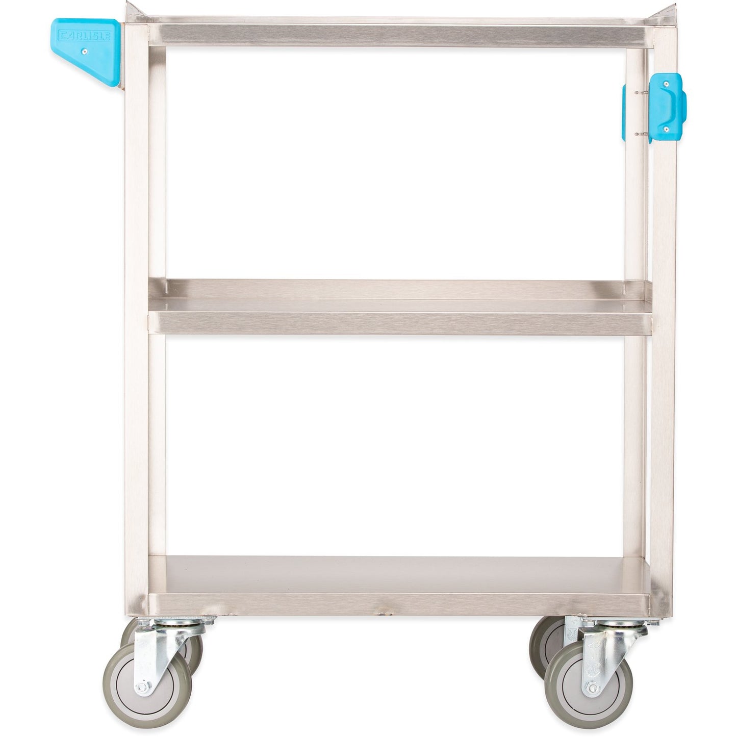Carlisle UC3031524 15.5" x 24" 3 Shelf Stainless Steel Utility Cart