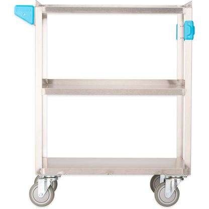Carlisle UC3031524 15.5" x 24" 3 Shelf Stainless Steel Utility Cart
