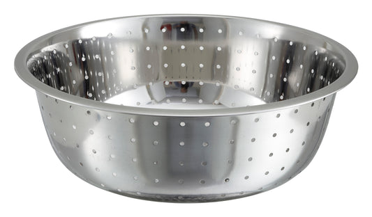Winco CCOD-15L 15" Stainless Steel Colanders, Chinese Style