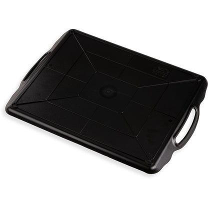 Carlisle RST152003 15" x 20" Black Room Service Tray