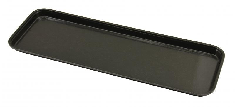 Omcan 85240 26" x 9" x 3/4" Black Market Tray