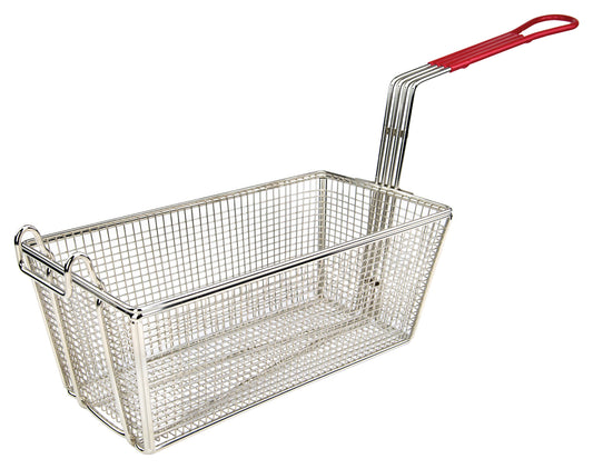 Winco FB-25 Red Handle Fry Basket
