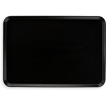 Carlisle 2618FGQ004 17.9" x 25.6" Black Glasteel Tray Display/Bakery