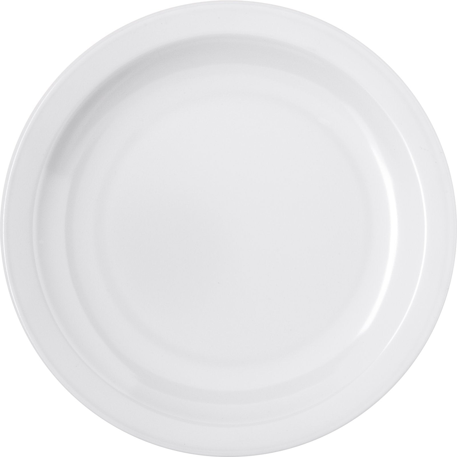 Carlisle 4350402 6.5" White Dallas Ware Melamine Pie Plate