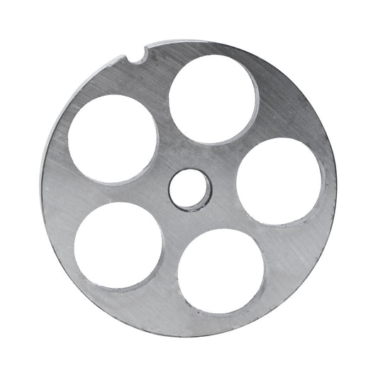 Omcan 17069 #22 One Notch/Round Carbon Steel Hubless Machine Plate, 25mm (1")